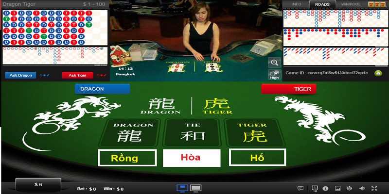 Rồng hổ Kubet online được yêu thích nhiều người tham gia